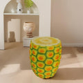13.4" Pineapple Stool Garden Statue Concrete French Country Decor by Unknown