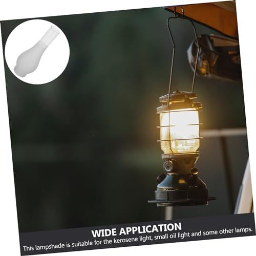 Xmas Kerosene Lamp Shade Glass Chimney Replacement for Small Oil Light - Image 4