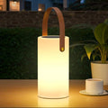 Portable Solar Table Lamp 2 in 1 Charging Outdoor Lantern with Remote RGB Cordless Lights, Water-Resistant IP44 for Patio Terrace Camping Garden Balcony by NICEBUY
