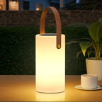 Portable Solar Table Lamp 2 in 1 Charging Outdoor Lantern with Remote RGB Cordless Lights, Water-Resistant IP44 for Patio Terrace Camping Garden Balcony by NICEBUY