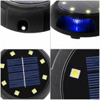 Ground Lights, Solar Lights Outdoor Disk Underground Lamp(Warm Side-Warm,8Pcs) - Image 7