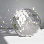 Clear Glass Crystal Ball Prism Suncatcher Rainbow Maker, Crystals Prisms for Window, Feng Shui, Home Office Garden Decoration (150mm/5.9inch) by Besimple