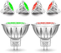 ALIDE Red Green MR16 Led Bulbs 12v Low Voltage for Landscape Christmas by ALIDE