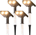 Solar Lights Outdoor with Ambient Light Column&Adjustable Aperture 4 Pack | by Unknown