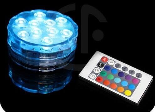 LED Light Pucks for Ultimate Frisbee, Beersbie, Kan Jam, Cornhole, Games by Unknown