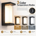 Outdoor Wall Lights, Outdoor Lights for House, 2200LM 3CCT Dimmable IP65 - Image 2