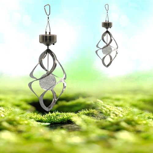 Color Changing Solar Wind Chime Light for Outdoor Garden Decor - Image 3