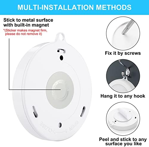 Mlambert Bundle－－2 Items： 4 Pack Motion Sensor LED Night Light Bundle with Mason Jar Solar Lights -30 LED, 6 Pack Hanging Solar Lanterns - Image 3