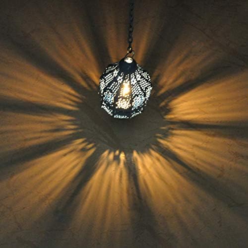 Lal Haveli Moroccan Style Hanging Candle Holder - Image 4