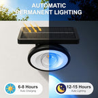 Solar Spot Lights Outdoor Waterproof, Multicolor 10Modes RGB Solar Tree Spotlight Bright Uplights for Halloween Christmas Decorations Outdoor,Landscape Lighting for Garden Yard Pathway(6Pack) - Image 6
