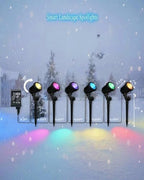 RGB Landscape Outdoor SpotLights with APP & Remote Control - Image 5