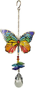 Woodstock Chimes Woodstock Rainbow Makers Collection, Crystal Wonders, 5'' Butterfly Crystal Wonders Crystal Suncatchers for Outdoor, Patio, Home or Garden Décor (CWBUT) by WoodstockChimes