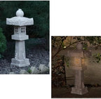 Japanese Pagoda Statue Retro Tower Lantern Garden Decoration Outdoor Asian Decoration Zen Courtyard Landscape - Image 7