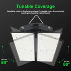 100W LED Plant Grow Light Meets Plant Growth Requirements Multi-Angle Adjustable, Hanging Design Suitable for Various Growing scenarios - Image 6