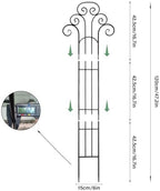 Metal Indoor Plant Trellis for Climbing Plants, 47" Rose & Clematis Support - Image 3