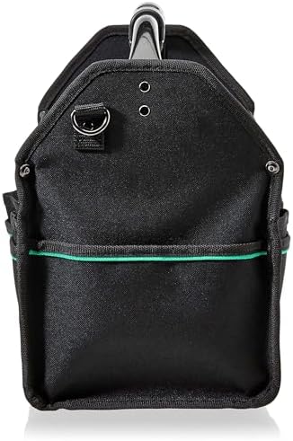 Amazon Basics Tool Bag Organizer with LED Light, 30 Pockets, Adjustable Shoulder Straps, Portable, Black - Image 2