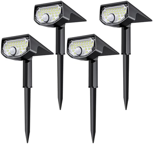 AloftSun Solar Motion Sensor Outdoor Lights,Solar Lights Outdoor Waterproof by AloftSun
