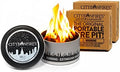 City Bonfires Portable Fire Pit - Mini Fire Pit, Table Top Firepit, No Wood, No Embers, 3-5 Hours of Burn Time - Food Safe for Smores - Lightweight, Emergency Heat, Camping Stove (2-Pack) by CityBonfires