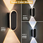 LIANGLOME Solar Fence Lights Outdoor - Image 2