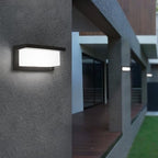 Sytmhoe 5000K Daylight White Exterior Wall Light, 2Packs Modern LED Exterior Light Fixture Wall Mount Ip65 Waterproof, Wall Porch Light for Garage Walkway Hallway Backyard Garden(2packs) - Image 5