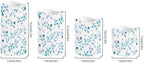 Blue Pink Floral Flameless Light Candles with Remote Timer Battery Operated Candles Color Changing Fake Pillar Candles Tea Lights Home Indoor Desktop Decorations Electric Led Candles - Image 2