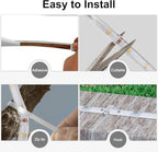 MIHEAL Solar LED Strip Lights, 50FT RGB Color Changing, IP67 Waterproof - Image 5