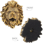 2pcs Outdoor Water Fountain Spout - Wall Mounted Lion Sculpture Fountain Nozzle for Pools Ponds and Garden Decor - Animal Head Nozzle - Image 3