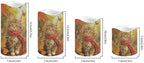 Fall Maple Leaves and Cat Flameless Candles with Timer and Remote Battery Operated LED Candles Color Changing Thanksgiving Day Party Pillar Candles Bulk Fake Candles for Festival Home Decor - Image 2