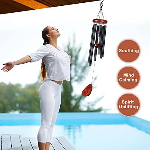 Memorial Wind Chimes, Sympathy Gift for Loss of Loved One, Outdoor Garden - Image 6