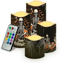 Skeleton LED Flameless Candles with Remote Control by Uorisanigo