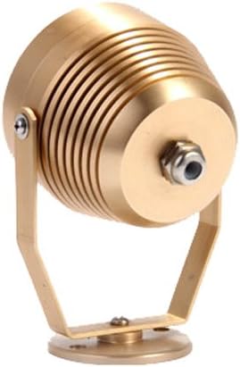 5W LED Spot Light Fixture Outdoor Underwater Flood Lamp Waterproof IP68 Gold Shell - Image 3
