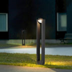 Modern Aluminum IP65 - Waterproof Landscape Path Lights with Warm - Light Hollow Bollard for Courtyard, Balcony and Front Door - Wired Garden Pathway Lighting Fixtures - Image 3