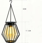 Solar Decorative Hanging Lights, Outdoor, for Garden, Balcony, Bedroom, and Courtyard - Image 2