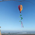 In The Breeze 0985 Retroreflective Rainbow Hot Air Balloon-6 Panel Wind Decoration - Image 4