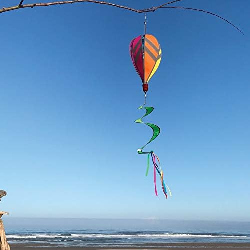 In The Breeze 0985 Retroreflective Rainbow Hot Air Balloon-6 Panel Wind Decoration - Image 4