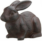 Full Bodied Cast Iron Rabbit Garden Figure by INsideOUT - Image 2