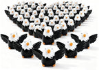 100 Pcs Mini Resin Bald Eagle Figurines, Patriotic American Eagle Statues for Garden Decor, Party Supplies, Independence Day Celebrations (Bald Eagle) by Nyuemystery