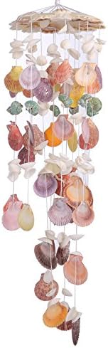 Nature's Melody Wind Chimes for Indoor, Seashell Tuned Unique Design, 25” - Image 2