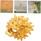 Dragon Head Fountain Wall Mounted Resin Decor for Garden Wall - Image 6