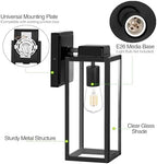 hykolity Large Size Outdoor Wall Lights,16 Inch Wall Lantern - Image 2