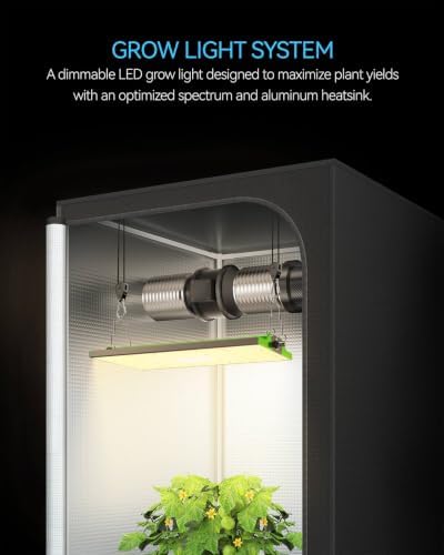 2-Pack 100W LED Grow Lights, Full Spectrum for Optimal Plant Growth, Hangable for Versatile Indoor Gardening - Image 6