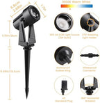 8 Pack Outdoor Low Voltage Landscape Lighting with Transformer - Image 2