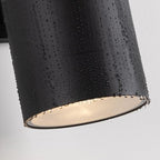 mirrea 14" Modern Outdoor Porch Light in 2 Lights, Matte Black, 6 Pack - Image 3