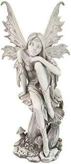 Design Toscano Fairy of Hopes and Dreams Garden Statue by Artist Cecelia 11"Wx11"Dx22" - Image 3