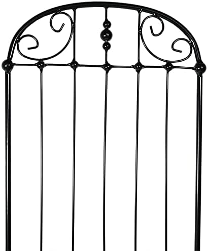 Sunnydaze 32" Black Metal Garden Trellis for Climbing Plants, 2-Pack - Image 5