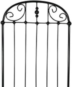 Sunnydaze 32" Black Metal Garden Trellis for Climbing Plants, 2-Pack - Image 5