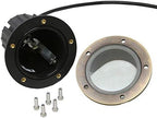 Lightkiwi N3068 In-Ground Well Light w/Angle Shield for 12 Volt Low Voltage Brass Landscape Lighting (Light Bulb Not Included) - Image 3