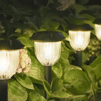 AOSEA Solar Pathway Lights Long Battery Life, 10 Pack, Warm White, IP65 by AOSEA