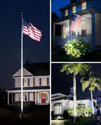 SUNVIE 20W 5000K LED Dusk to Dawn Flag Pole Spot Light Outdoor with Sensor - Image 5