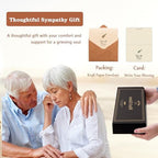 Soopau Memorial Gifts, Sympathy Wind Chimes Memorial Wind Chimes for Loss of Loved One Prime, Sympathy Gift, Bereavement/Remembrance Gifts in Memory of Loved One Mother Father, 30" Wooden - Image 3